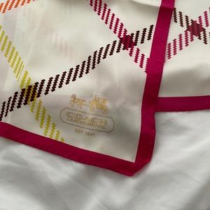 Coach scarf